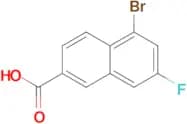 5-BROMO-7-FLUORO-2-NAPHTHOIC ACID