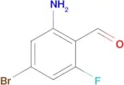 2-AMINO-4-BROMO-6-FLUOROBENZALDEHYDE