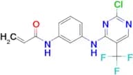 N-(3-((2-CHLORO-5-(TRIFLUOROMETHYL)PYRIMIDIN-4-YL)AMINO)PHENYL)ACRYLAMIDE