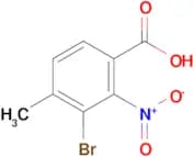 3-BROMO-4-METHYL-2-NITROBENZOIC ACID