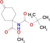METHYL 1-((TERT-BUTOXYCARBONYL)AMINO)-4-OXOCYCLOHEXANECARBOXYLATE