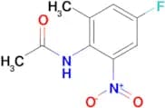 N-(4-FLUORO-2-METHYL-6-NITROPHENYL)ACETAMIDE