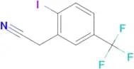 2-IODO-5-(TRIFLUOROMETHYL)PHENYLACETONITRILE