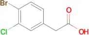 4-BROMO-3-CHLOROPHENYLACETIC ACID