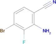 2-AMINO-4-BROMO-3-FLUOROBENZONITRILE