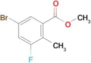 METHYL 5-BROMO-3-FLUORO-2-METHYLBENZOATE