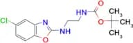 TERT-BUTYL 2-(5-CHLOROBENZO[D]OXAZOL-2-YLAMINO)ETHYLCARBAMATE
