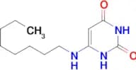2,4(1H,3H)-PYRIMIDINEDIONE, 6-(OCTYLAMINO)-
