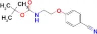 4-(BOC-AMINOETHYLOXY)BENZONITRILE