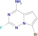 7-BROMO-2-FLUOROPYRROLO[2,1-F][1,2,4]TRIAZIN-4-AMINE
