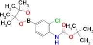 (4-((TERT-BUTOXYCARBONYL)AMINO)-3-CHLOROPHENYL)BORONIC ACID PINACOL ESTER