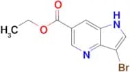 ETHYL 3-BROMO-1H-PYRROLO[3,2-B]PYRIDINE-6-CARBOXYLATE