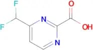 4-(Difluoromethyl)pyrimidine-2-carboxylic acid
