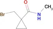 1-(BROMOMETHYL)-N-METHYLCYCLOPROPANECARBOXAMIDE