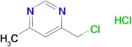 4-(CHLOROMETHYL)-6-METHYLPYRIMIDINE HCL