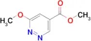 METHYL 6-METHOXYPYRIDAZINE-4-CARBOXYLATE