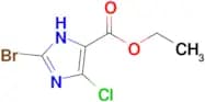 ETHYL 2-BROMO-4-CHLORO-1H-IMIDAZOLE-5-CARBOXYLATE