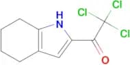 2,2,2-TRICHLORO-1-(4,5,6,7-TETRAHYDRO-1H-INDOL-2-YL)ETHANONE