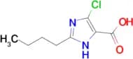 2-BUTYL-4-CHLORO-1H-IMIDAZOLE-5-CARBOXYLIC ACID
