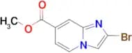 2-BROMO-IMIDAZO[1,2-A]PYRIDINE-7-CARBOXYLIC ACID METHYL ESTER