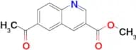 METHYL 6-ACETYLQUINOLINE-3-CARBOXYLATE