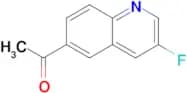 1-(3-FLUOROQUINOLIN-6-YL)ETHANONE