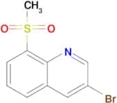 3-BROMO-8-(METHYLSULFONYL)QUINOLINE