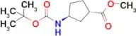 (1S,3S)-N-BOC-1-AMINOCYCLOPENTANE-3-CARBOXYLIC ACID METHYL ESTER