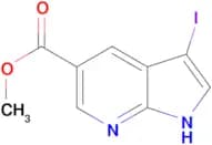 3-IODO-1H-PYRROLO[2,3-B]PYRIDINE-5-CARBOXYLIC ACID METHYL ESTER