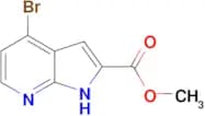 METHYL 4-BROMO-1H-PYRROLO[2,3-B]PYRIDINE-2-CARBOXYLATE