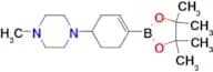 1-METHYL-4-(4-(4,4,5,5-TETRAMETHYL-1,3,2-DIOXABOROLAN-2-YL)CYCLOHEX-3-ENYL)PIPERAZINE