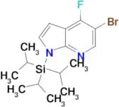 5-BROMO-4-FLUORO-1-(TRIISOPROPYLSILANYL)-7-AZAINDOLE