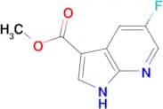 5-FLUORO-7-AZAINDOLE-3-CARBOXYLIC ACID METHYL ESTER