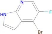 4-BROMO-5-FLUORO-1H-PYRROLO[2,3-B]PYRIDINE