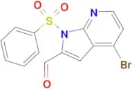 4-BROMO-1-PHENYLSULFONYL-7-AZAINDOLE-2-CARBOXYALDEHYDE