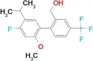 (4′-FLUORO-5′-ISOPROPYL-2′-METHOXY-4-TRIFLUOROMETHYL-BIPHENYL-2-YL)METHANOL