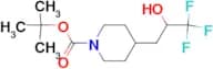 TERT-BUTYL 4-(3,3,3-TRIFLUORO-2-HYDROXYPROPYL)PIPERIDINE-1-CARBOXYLATE