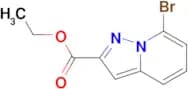 ETHYL 7-BROMOPYRAZOLO[1,5-A]PYRIDINE-2-CARBOXYLATE