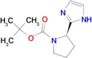(R)-TERT-BUTYL 2-(1H-IMIDAZOL-2-YL)PYRROLIDINE-1-CARBOXYLATE