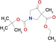 1-TERT-BUTYL 3-ETHYL 3-METHYL-4-OXOPYRROLIDINE-1,3-DICARBOXYLATE