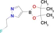 1-(2-FLUOROETHYL)-4-(TETRAMETHYL-1,3,2-DIOXABOROLAN-2-YL)-1H-PYRAZOLE