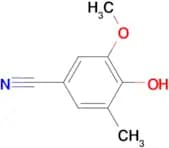 4-HYDROXY-3-METHOXY-5-METHYLBENZONITRILE