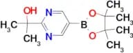 2-(1-HYDROXY-1-METHYLETHYL)PYRIMIDINE-5-BORONIC ACID PINACOL ESTER