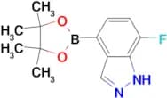 7-FLUORO-1H-INDAZOLE-4-BORONIC ACID PINACOL ESTER