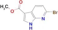 Methyl 6-bromo-1H-pyrrolo[2,3-b]pyridine-3-carboxylate