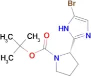 (S)-TERT-BUTYL 2-(4-BROMO-1H-IMIDAZOL-2-YL)PYRROLIDINE-1-CARBOXYLATE