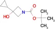 TERT-BUTYL 3-CYCLOPROPYL-3-HYDROXYAZETIDINE-1-CARBOXYLATE
