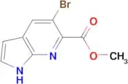 METHYL 5-BROMO-7-AZAINDOLE-6-CARBOXYLATE