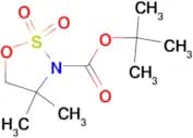 TERT-BUTYL 4,4-DIMETHYL-2,2-DIOXOOXATHIAZOLIDINE-3-CARBOXYLATE