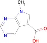 7-METHYL-7H-PYRROLO[2,3-D]PYRIMIDINE-5-CARBOXYLIC ACID